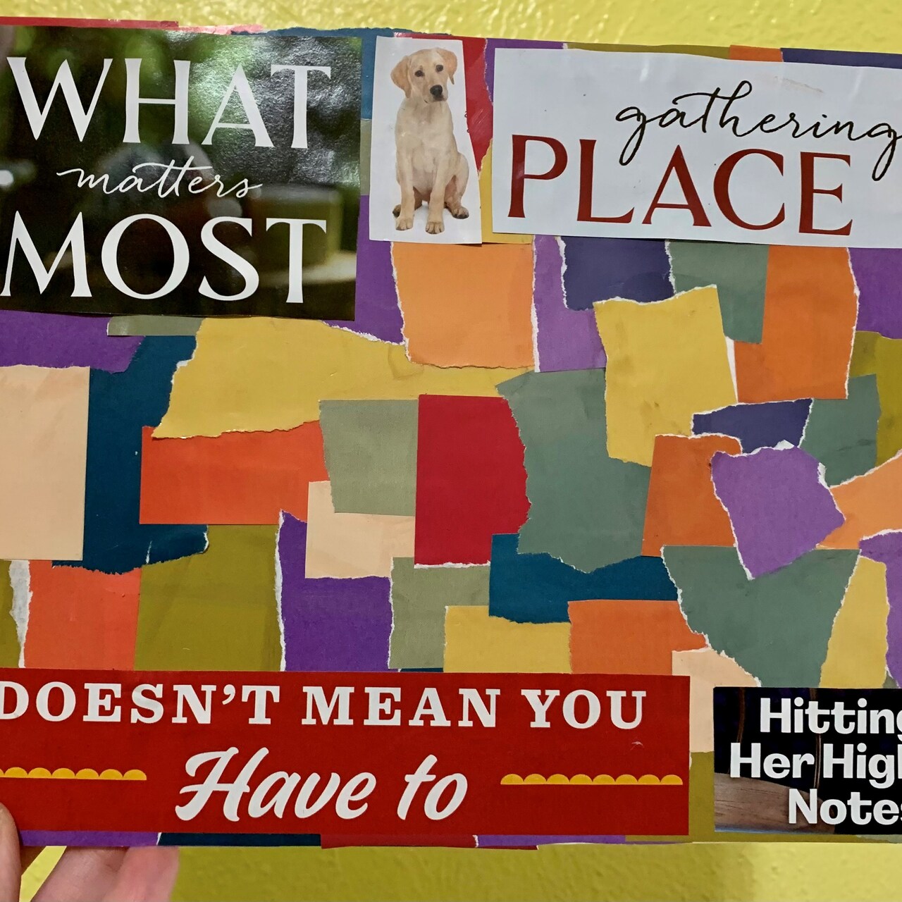Vision Boards and Intention Setting