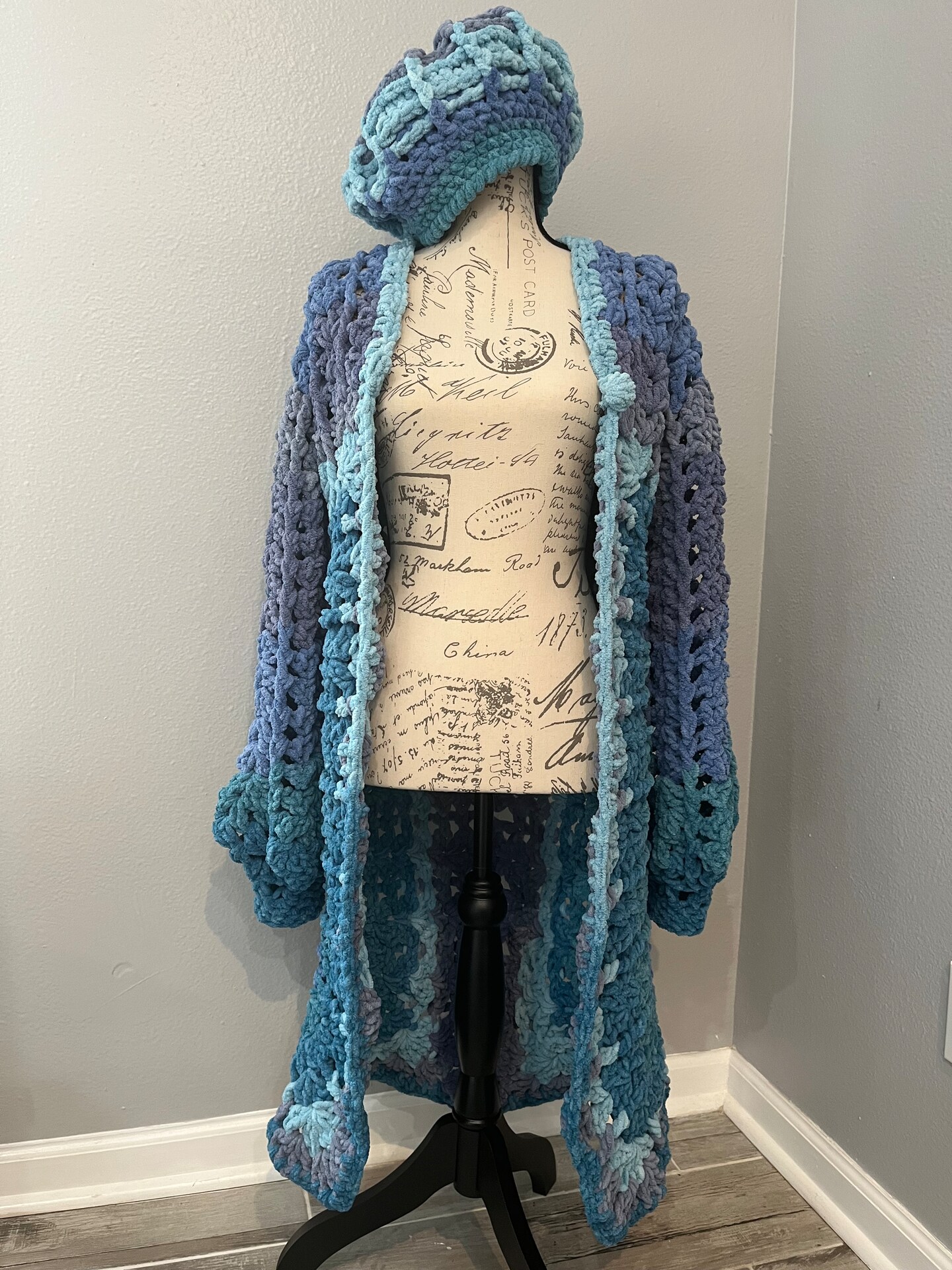 Long Crochet Cardigan | MakerPlace by Michaels