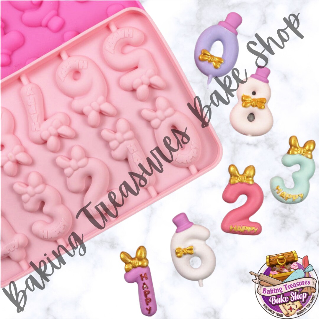 Boy &#x26; Girl Number Silicone Mold