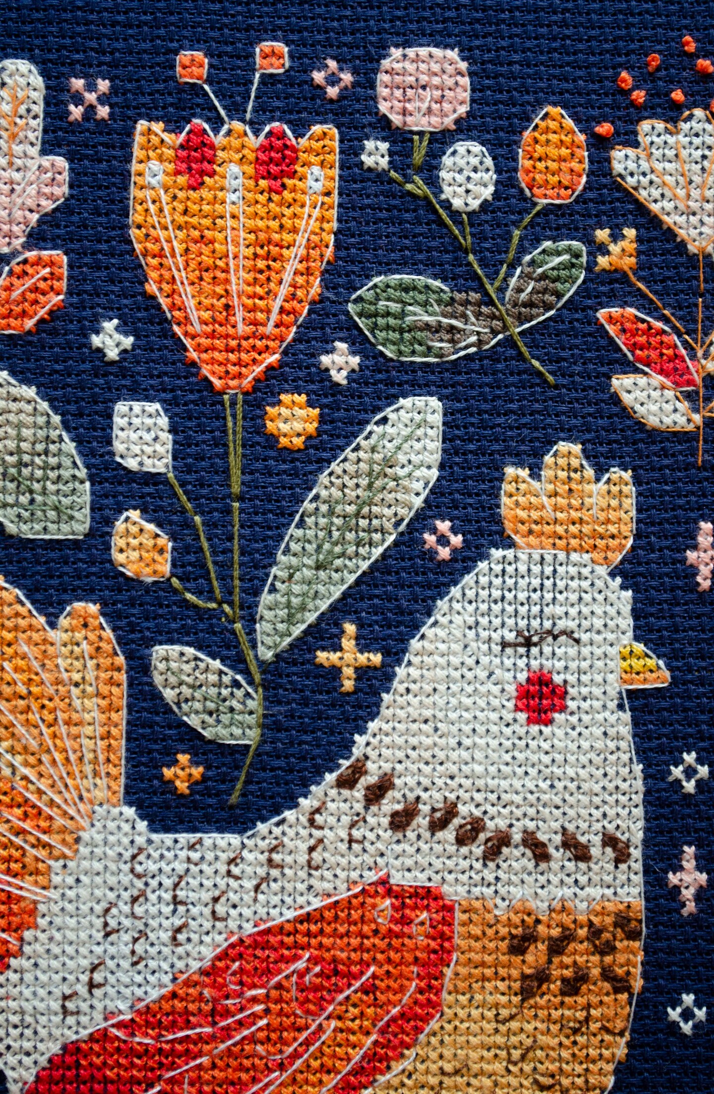 Counted Cross-stitch kit - Best hen friends