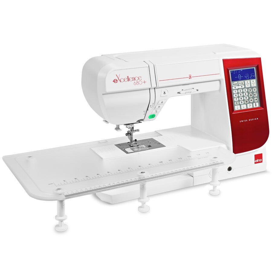 Elna eXcellence 680 PLUS Anniversary Edition Sewing and Quilting Machine