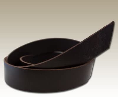 European Leather Works Latigo Leather Strips 9-10oz (3.6-4mm) Thickness and 84&#x22; Long in Multiple Widths &#x26; Colors