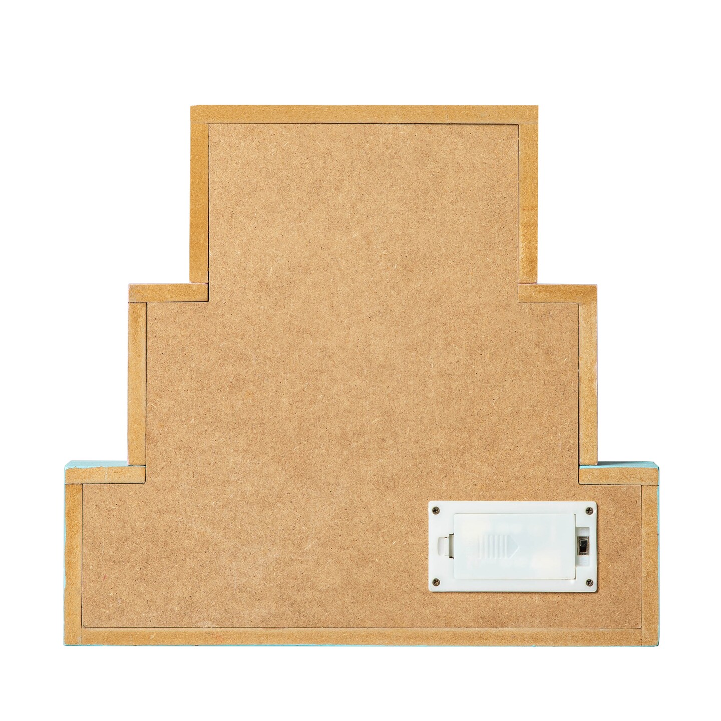 Set of 2 12"L Easter LED Lighted Wooden/Metal Block Word Sign (14 Bulbs)