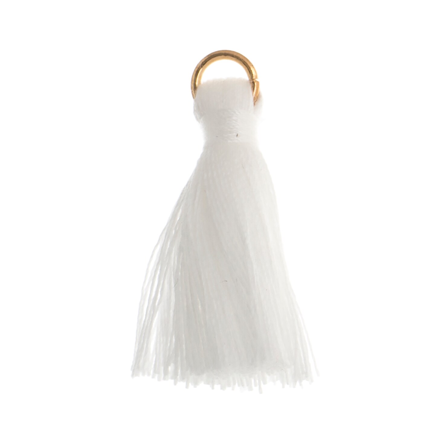 John Bead 1in Poly Cotton Tassels, 10pcs