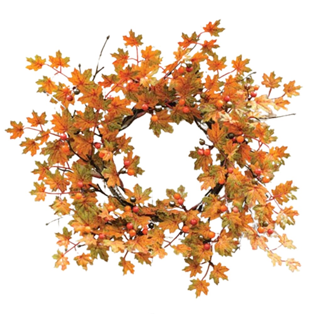 Mini Maple &#x26; Berries Wreath 15&#x22;