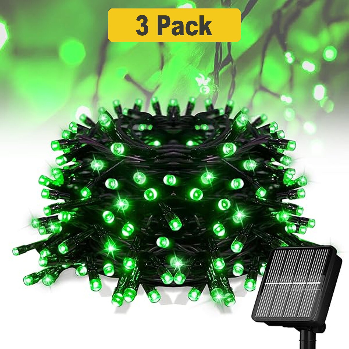Light Up the Night with 100 LED Solar String Light