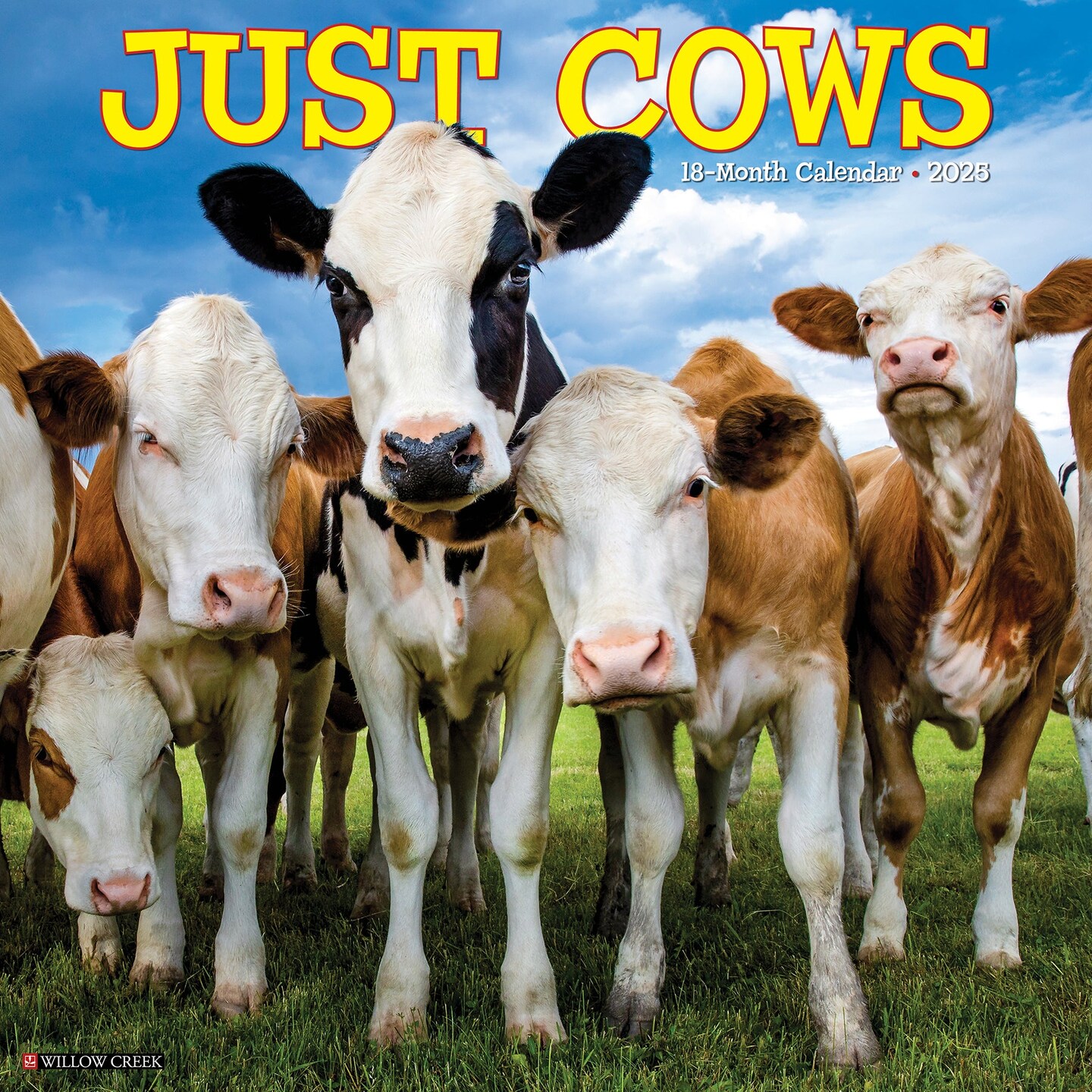 Cows 2025 Wall Calendar