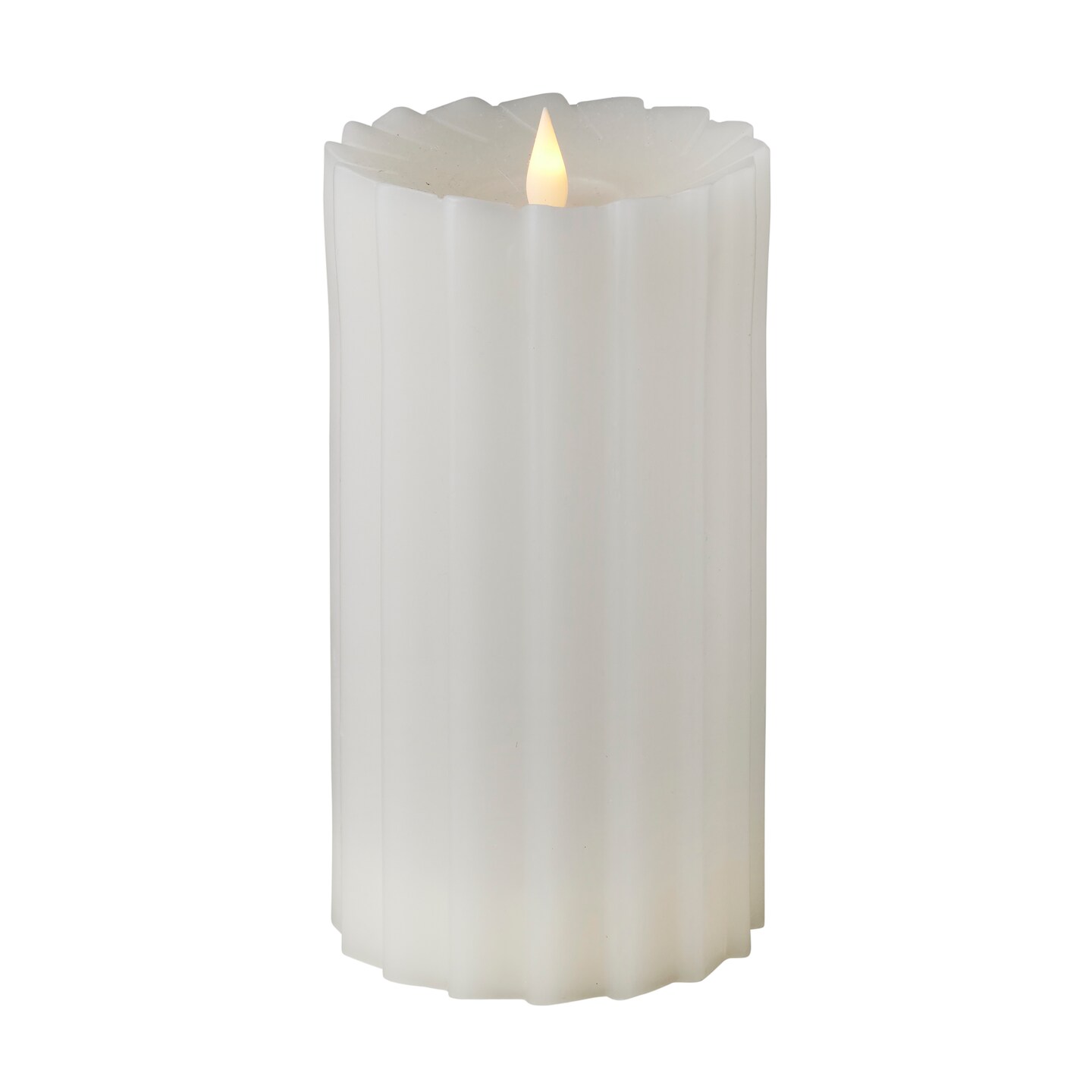 Christmas Sutton Fluted Motion Flameless Candle