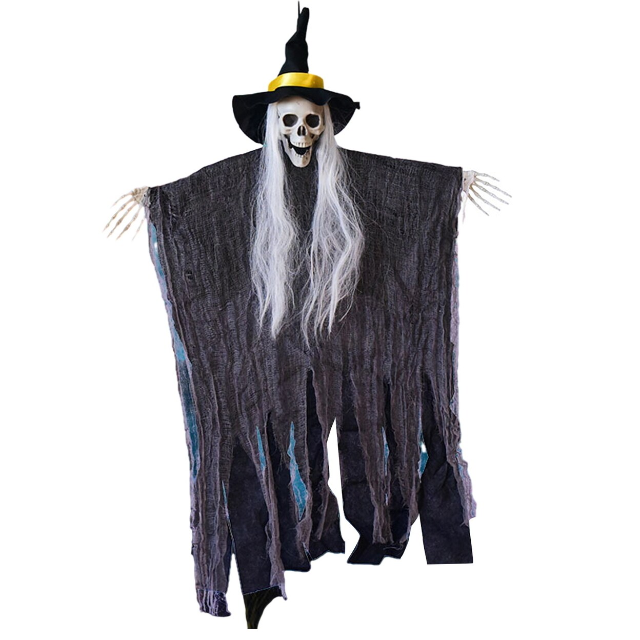 Spooky Hanging Ghost Realistic Create Atmosphere Grim Reaper Decoration Front Door Halloween Hanging Props