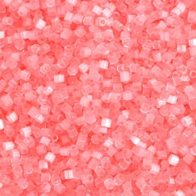 John Bead 10/0 2-Cut Satin Solgel Czech Glass Seed Beads, 500g