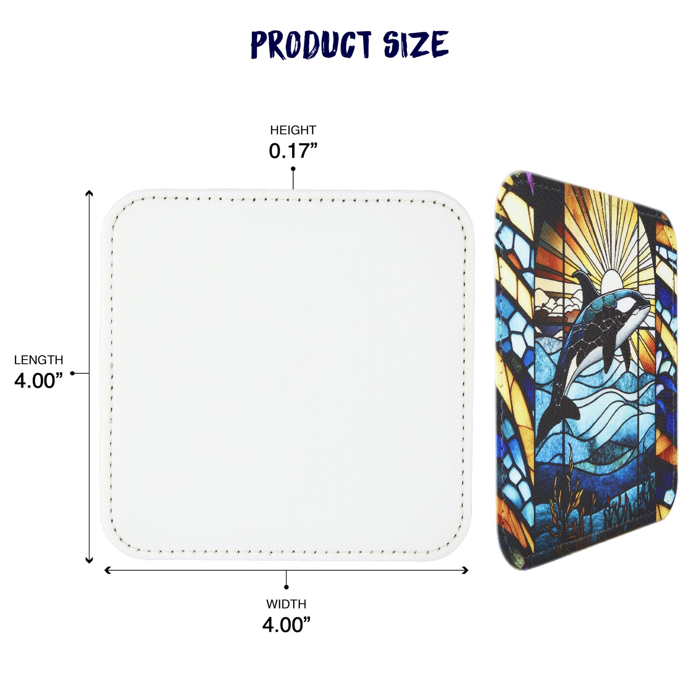 Makerflo Crafts Sublimation Coaster - Thumbnail 4