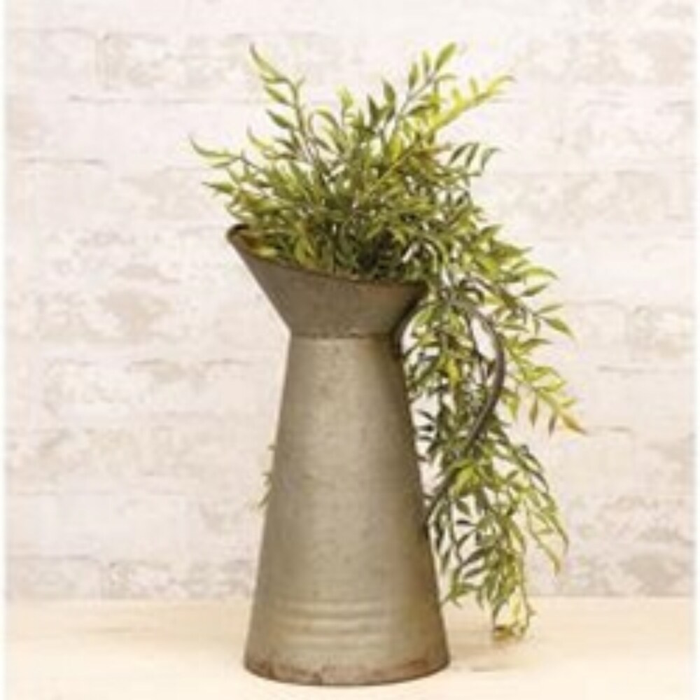 Green Plastic Smilax Hanging Vine with Flexible Stem Perfect for Any Room