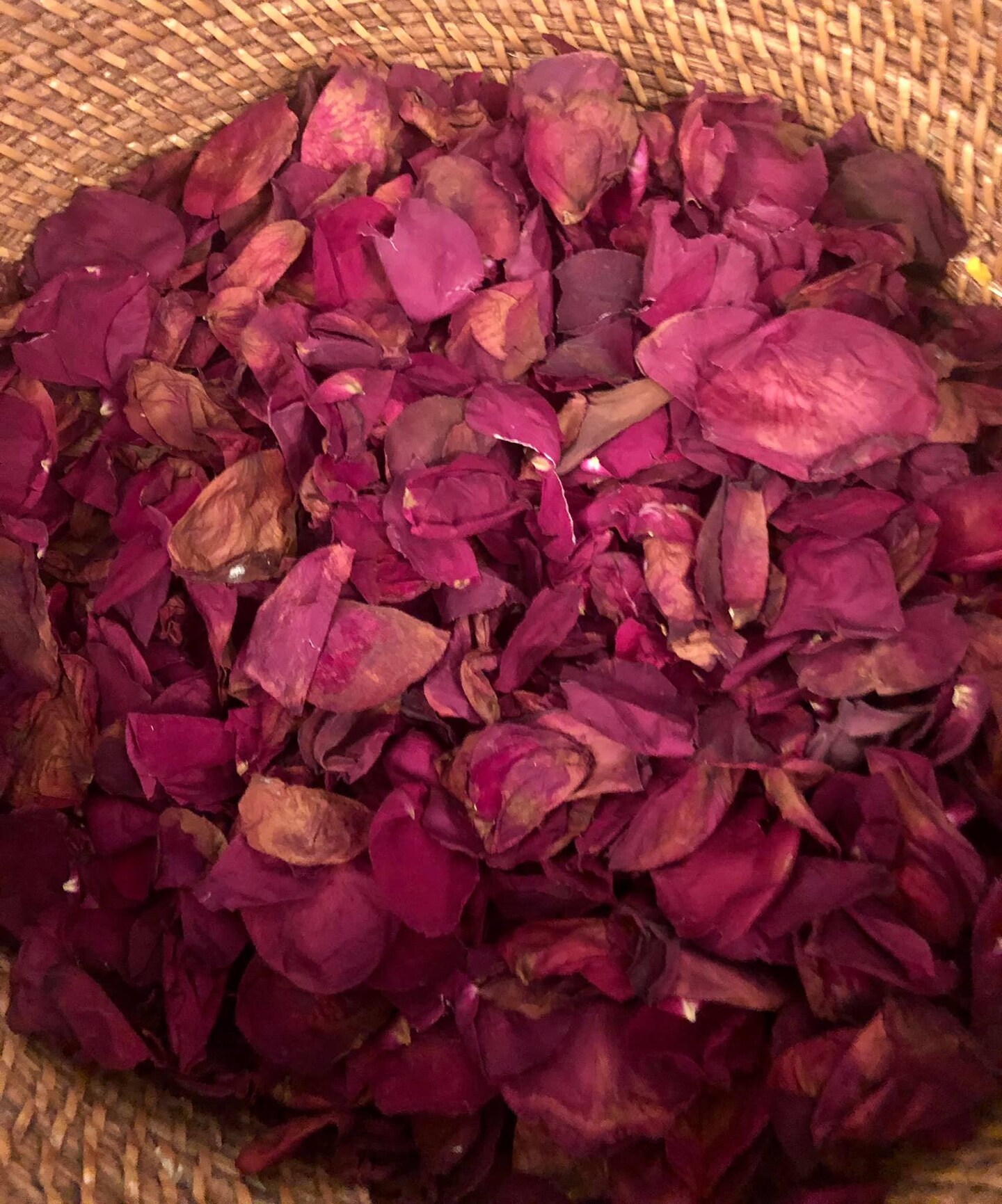 Red Dried Rose Petals - image9