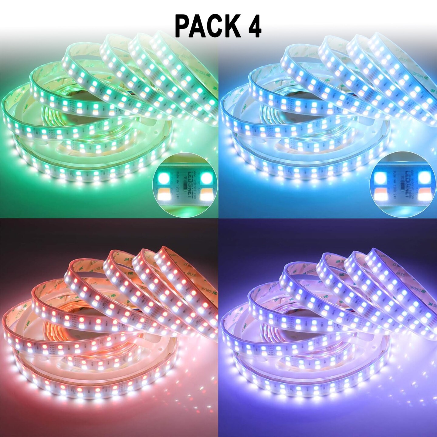 Christmas 300 LED Rope Light with Remote Control