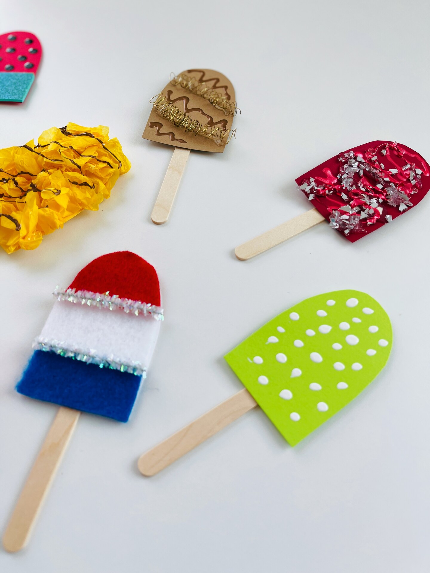 DIY Paper Popsicles: A Summer Craft for Kids image 4