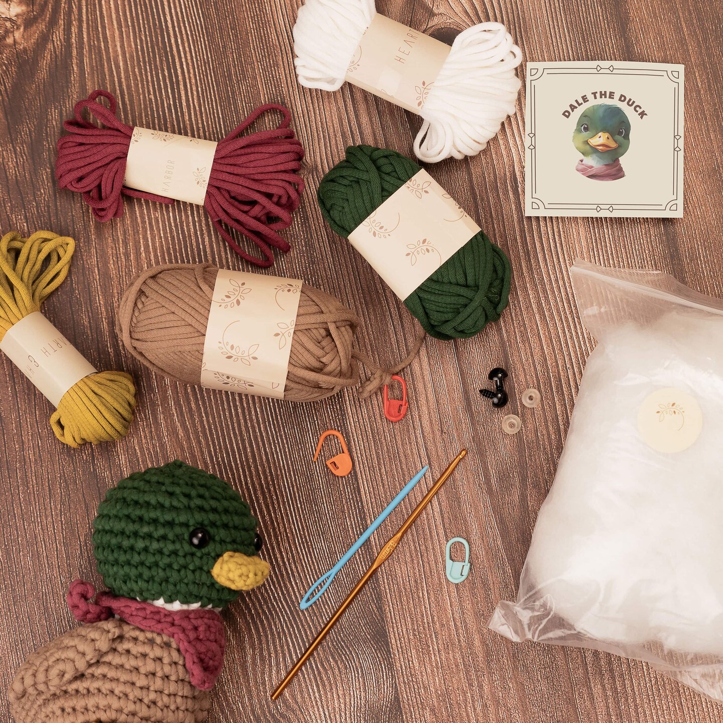 Hearth &#x26; Harbor Amigurumi Crochet Kit for Beginners