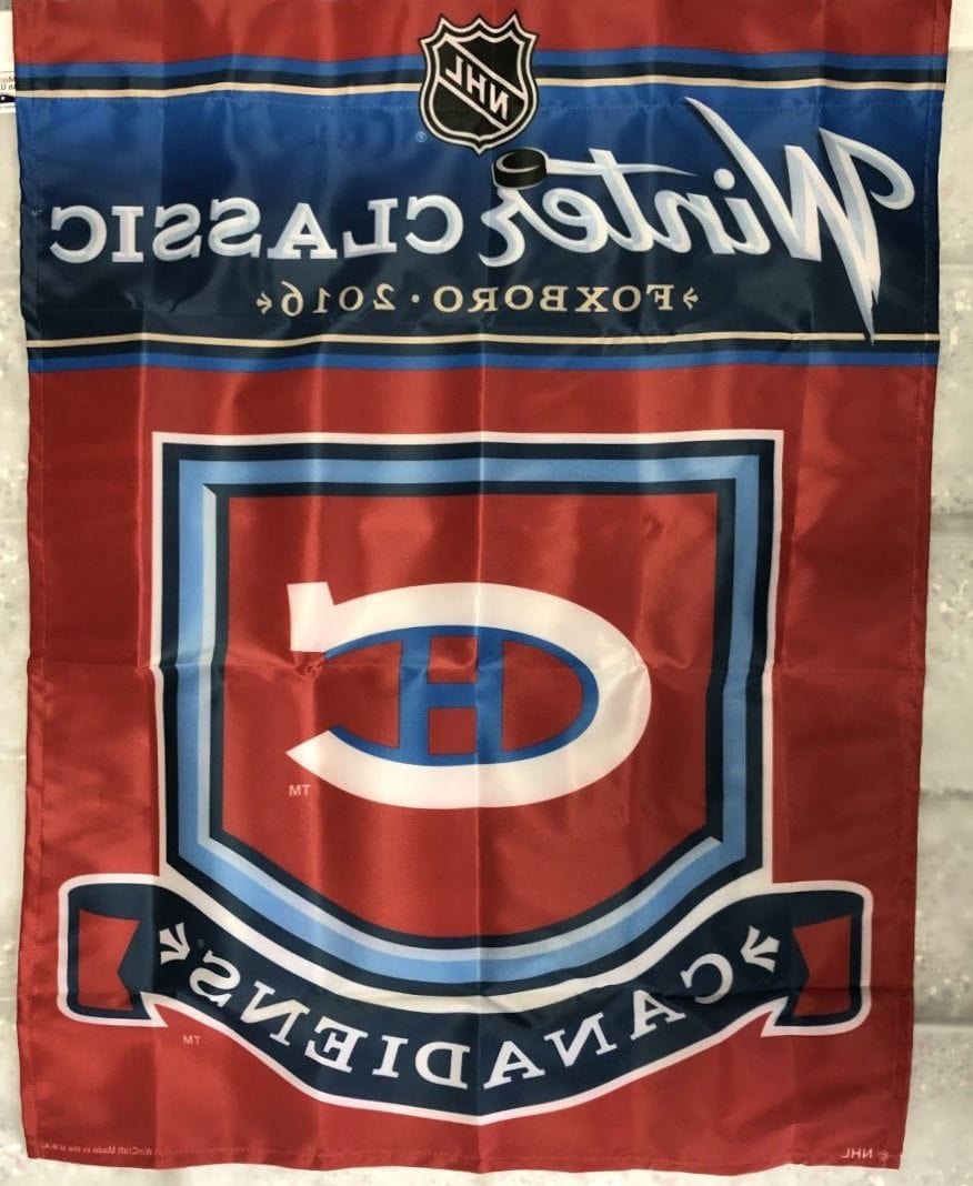 Montreal Canadiens Banner 2016 Winter Classic Flag