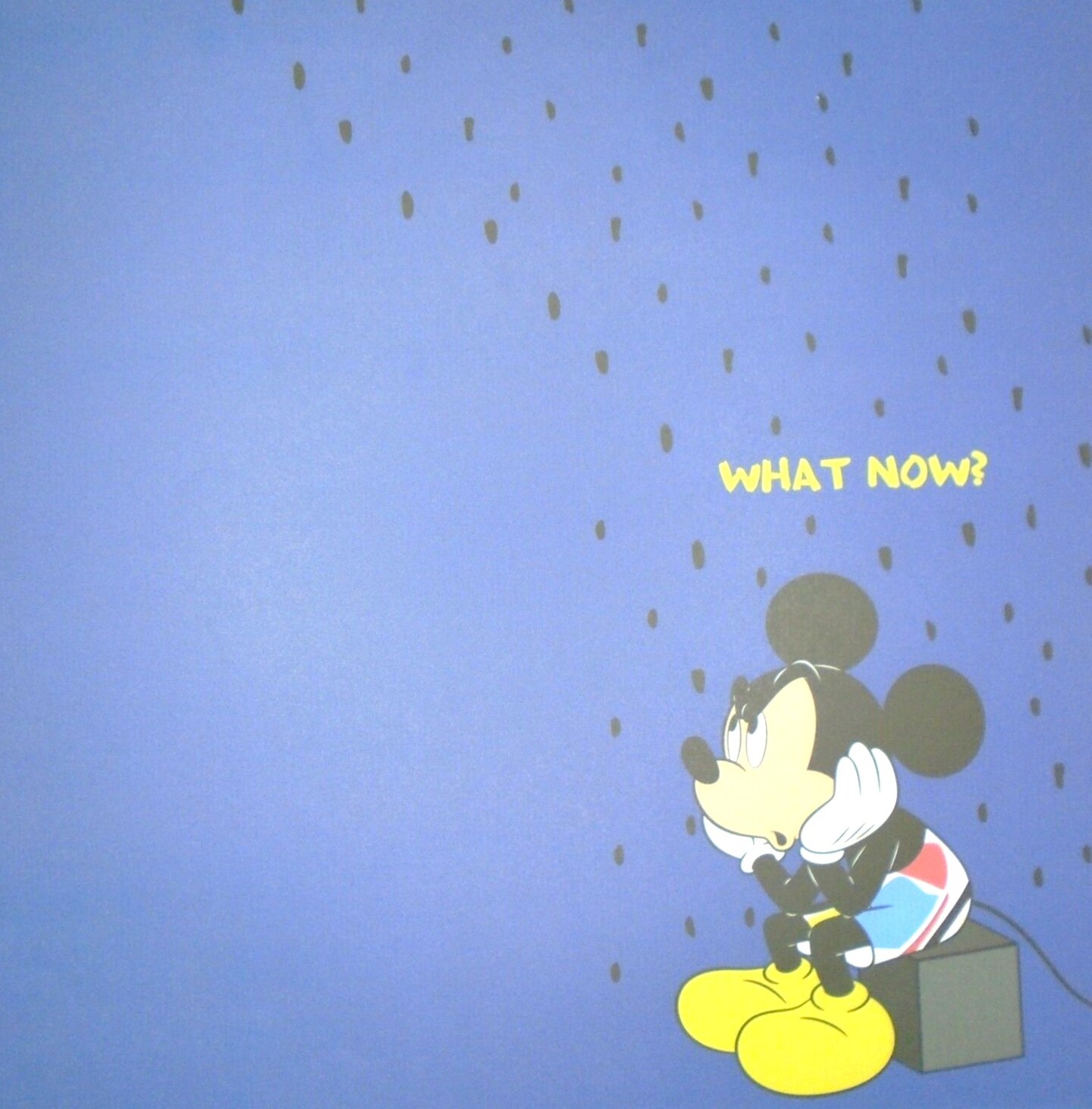 Disney Mickey What Now 12x12 Scrapbook Paper