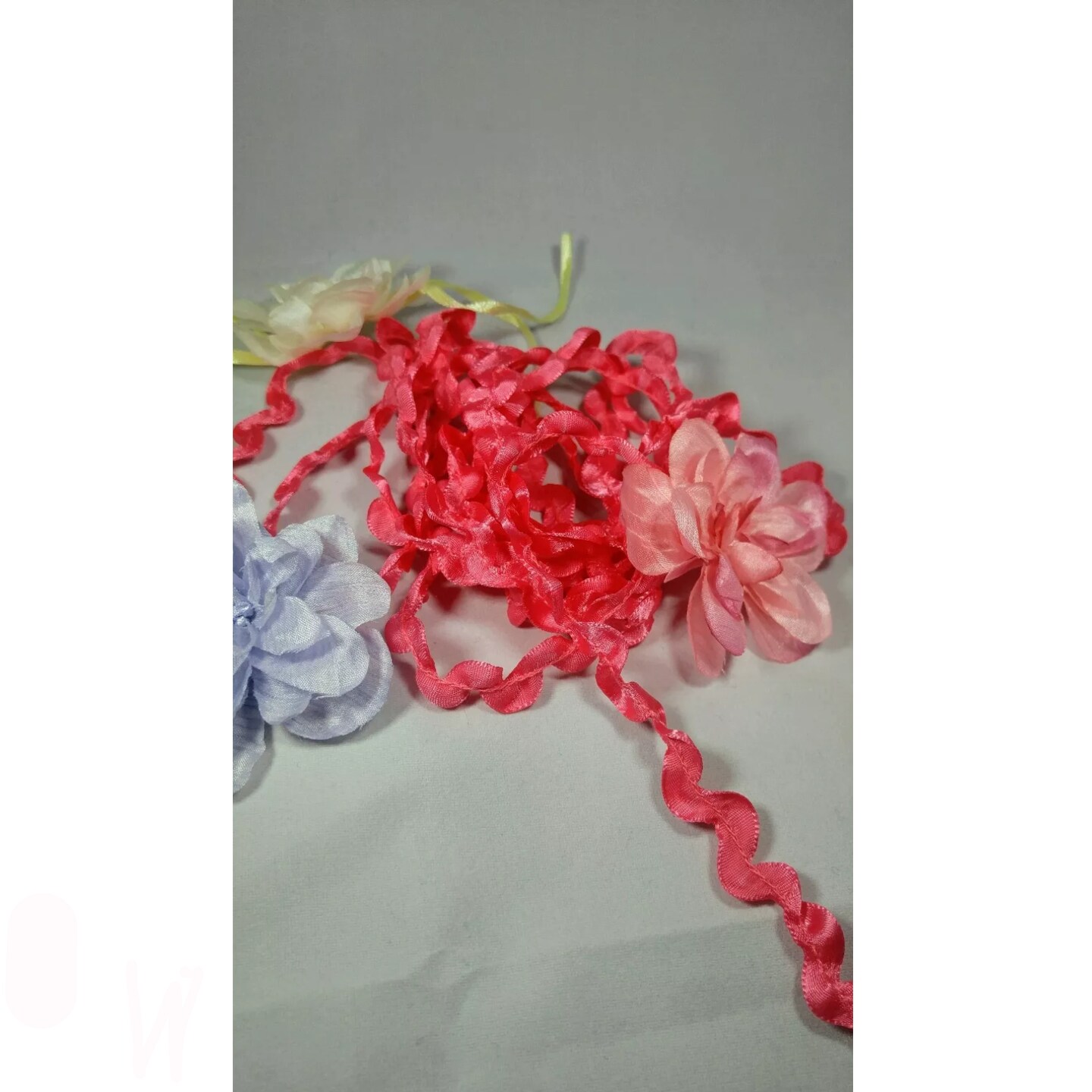 Kitcheniva 1/2&#x22; Satin Medium Ric Rac Trim Sewing Crafts