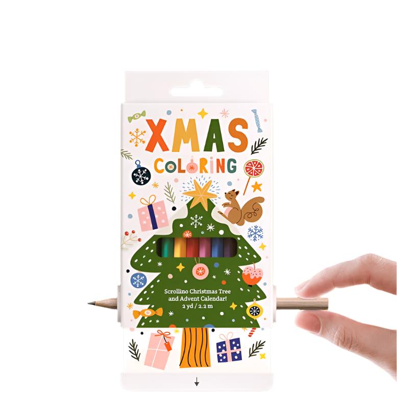 CHRISTMAS TREE ADVENT CALENDAR COLORING ACTIVITY Michaels CHRISTMAS TREE ADVENT CALENDAR COLORING ACTIVITY Michaels