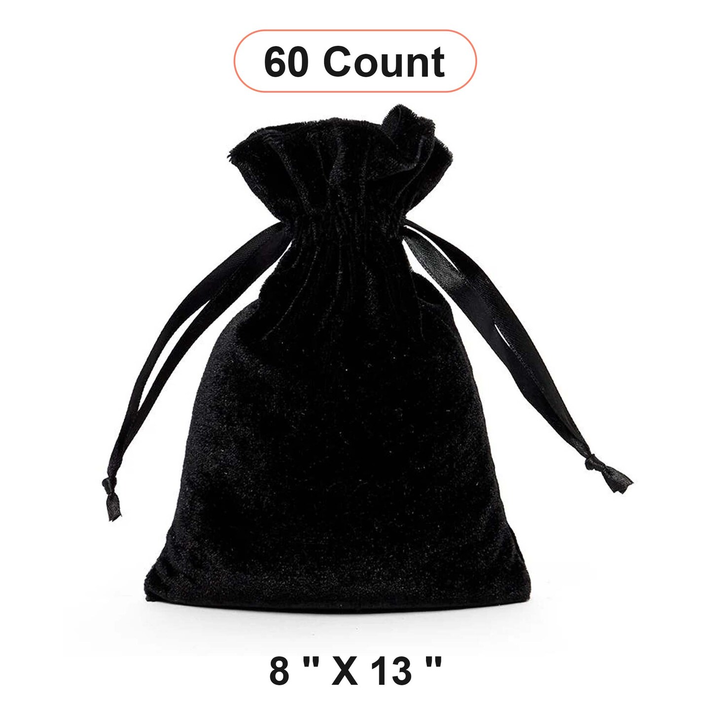 Velvet Jewelry Bags 8&#x22; x 13&#x22; Durable and Stylish