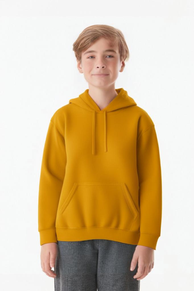 Sweat à Capuche Gildan Enfants - Mélange Lourd Coton/polyester - Plusieurs Couleurs - Neuf Sans étiquettes