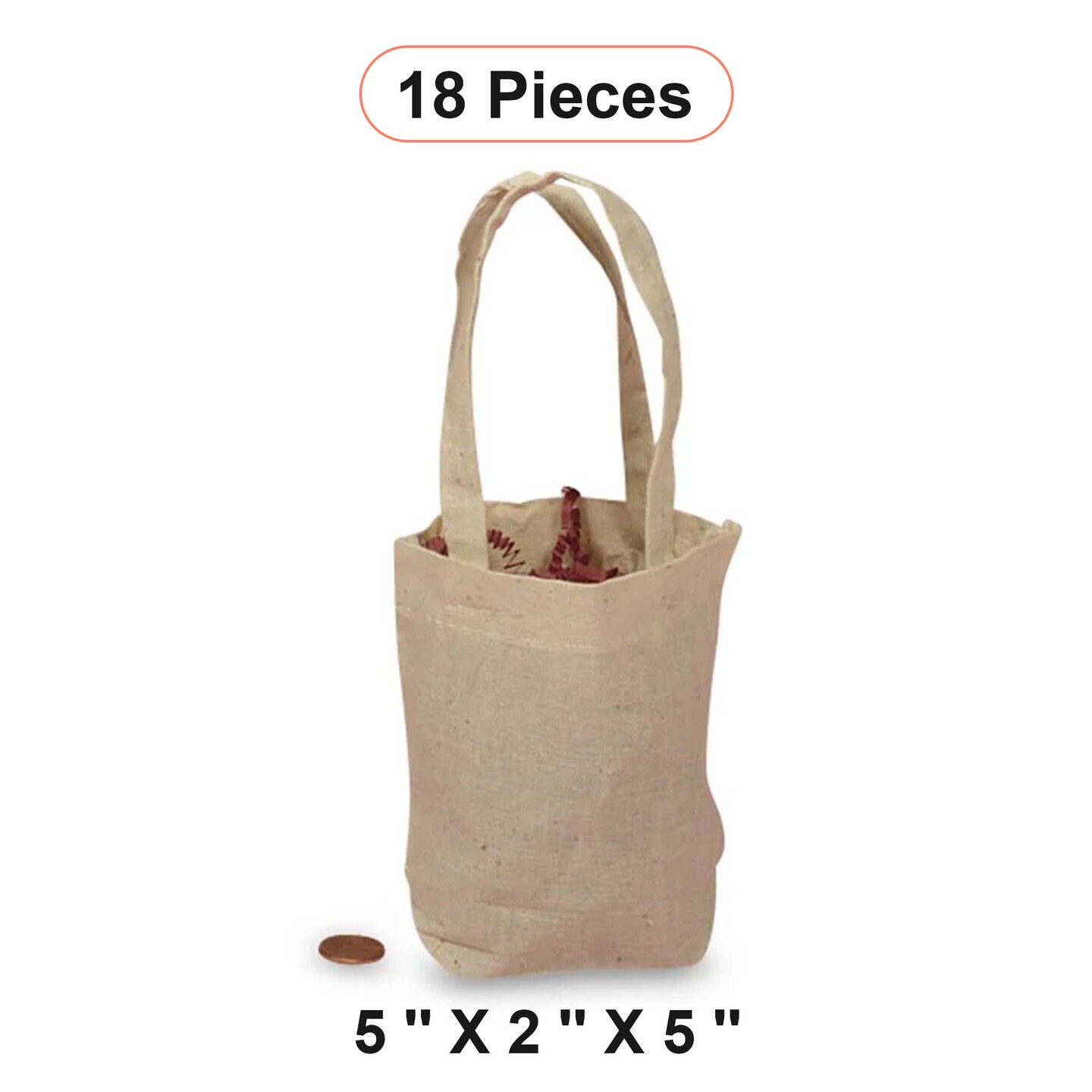 White Cotton Pouch Small Bags 5&#x27;&#x27; x 2&#x27;&#x27; x 5&#x27;&#x27; Perfect