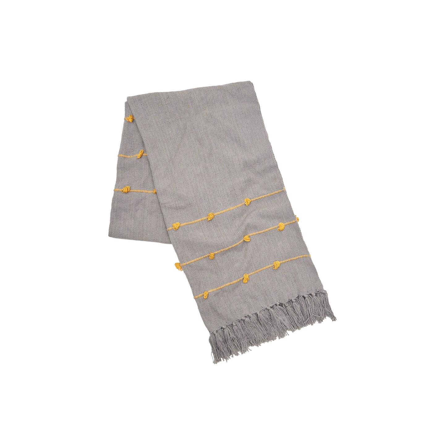 Tabb Boulder Ochre 50&#x22; x 60&#x22; Throw Blanket