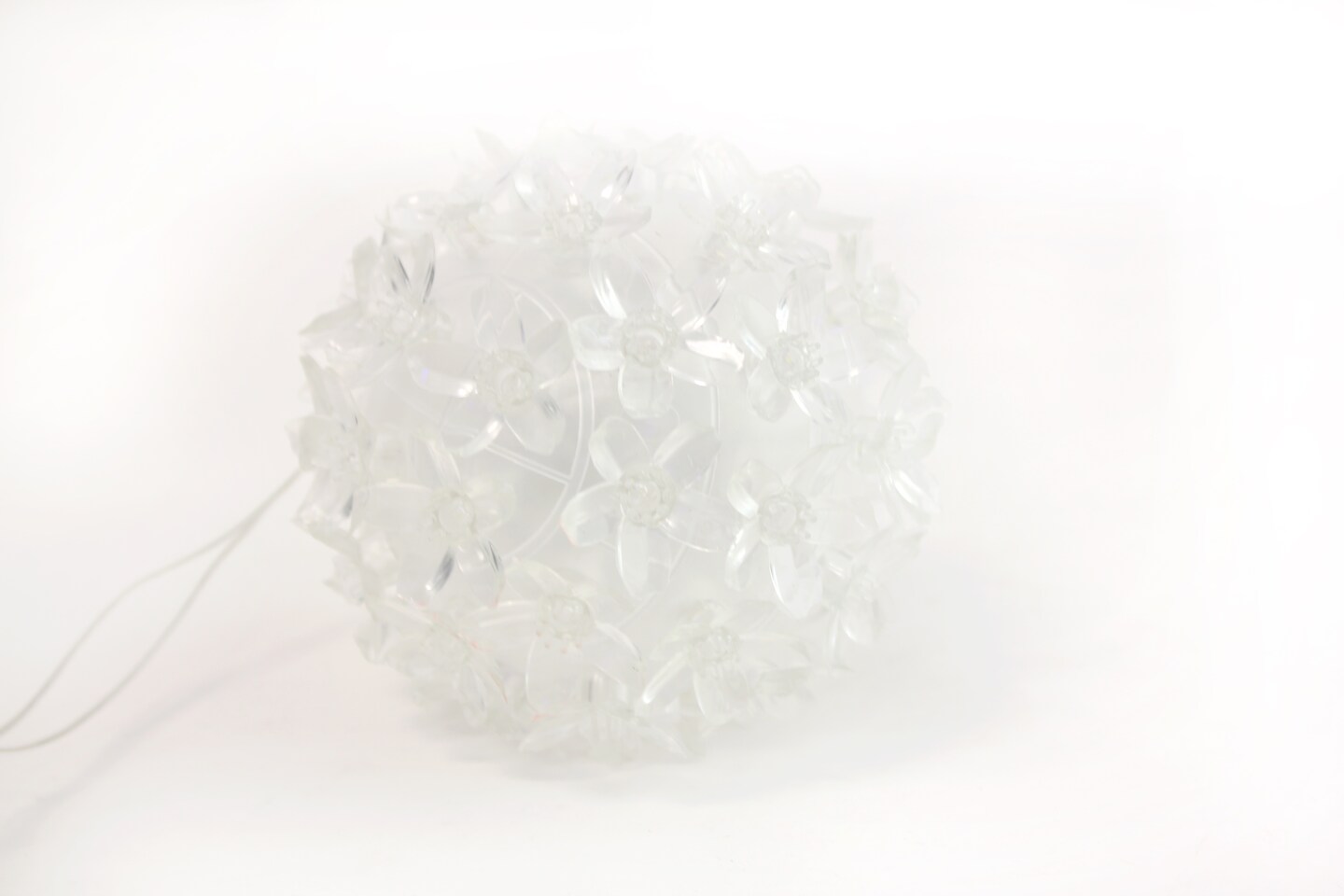 Perfect Holiday Clear Starlight Sphere 50 LED Christmas Lights