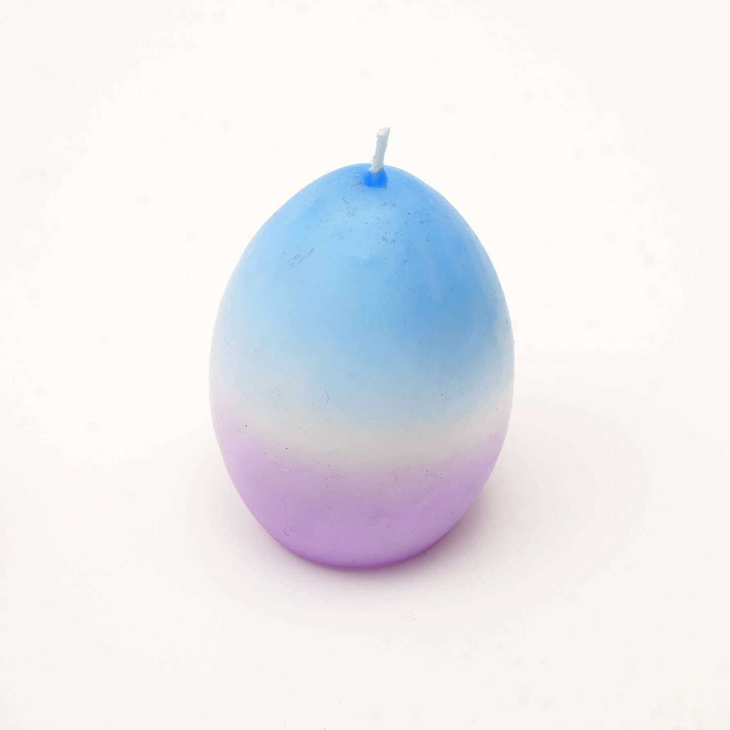 Easter Egg Ombrey Multicolor Decorative Candle-Pack Of 12