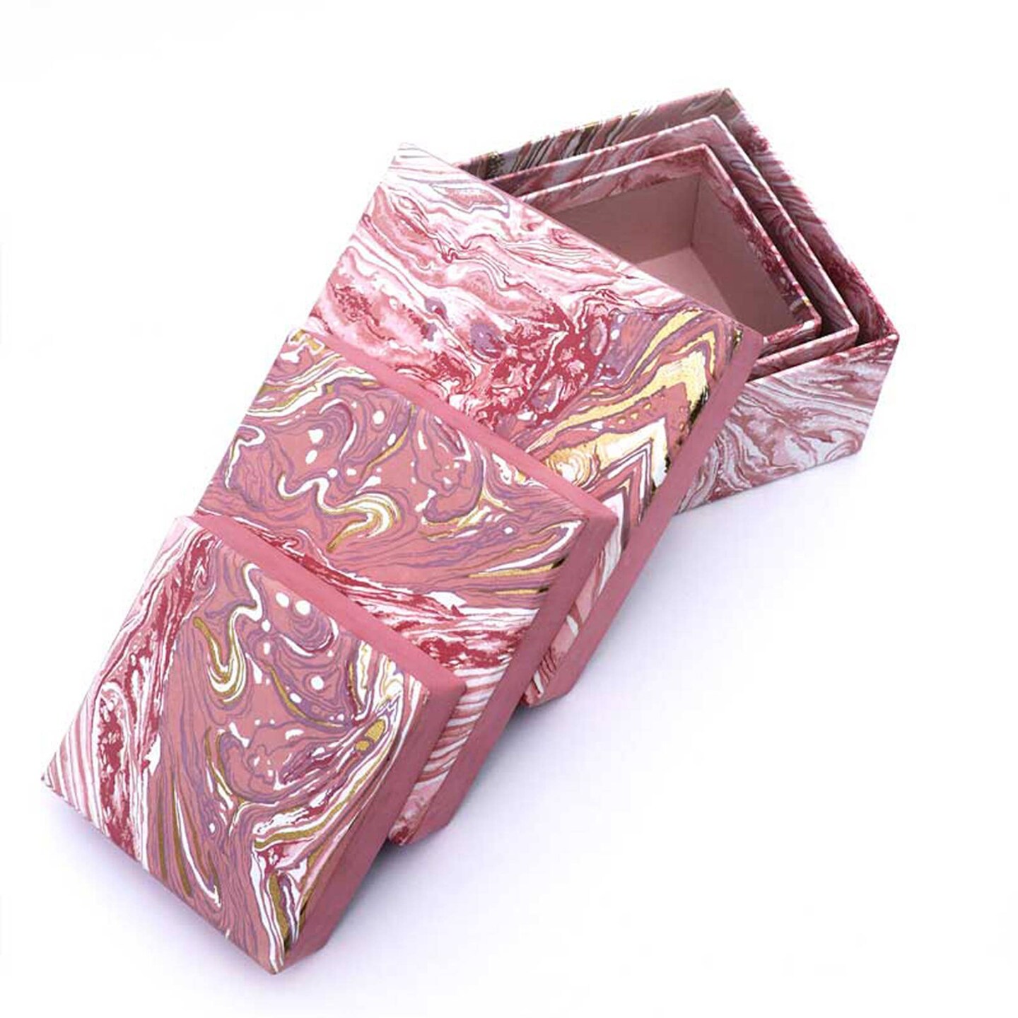 Square Storage Gift Box- Set of 3