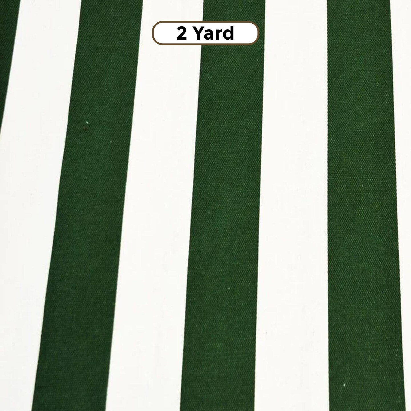 10 Oz 100% Cotton Canvas 2" Stripe 60" Wide Outdoor Fabric