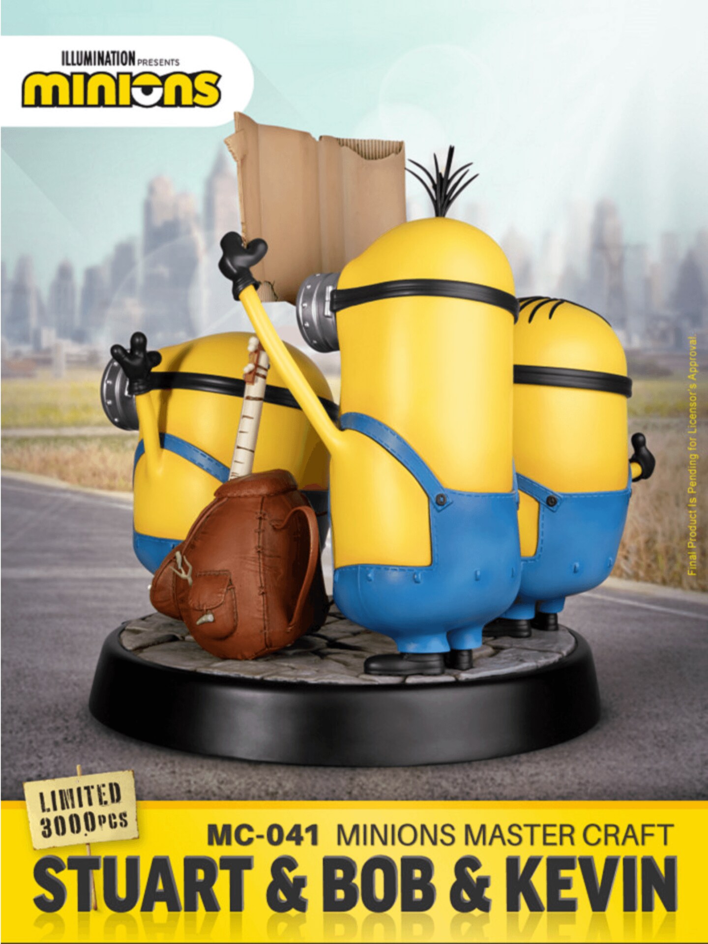 Despicable Me Minions Master Craft Table Top Statue