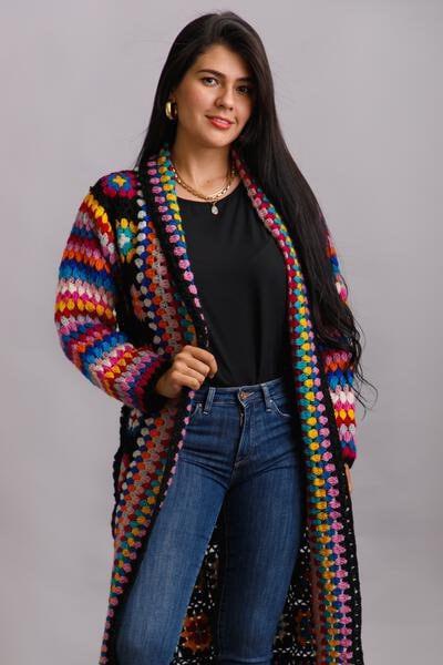 Handmade Granny Crochet Kimono 806892 | MakerPlace by Michaels