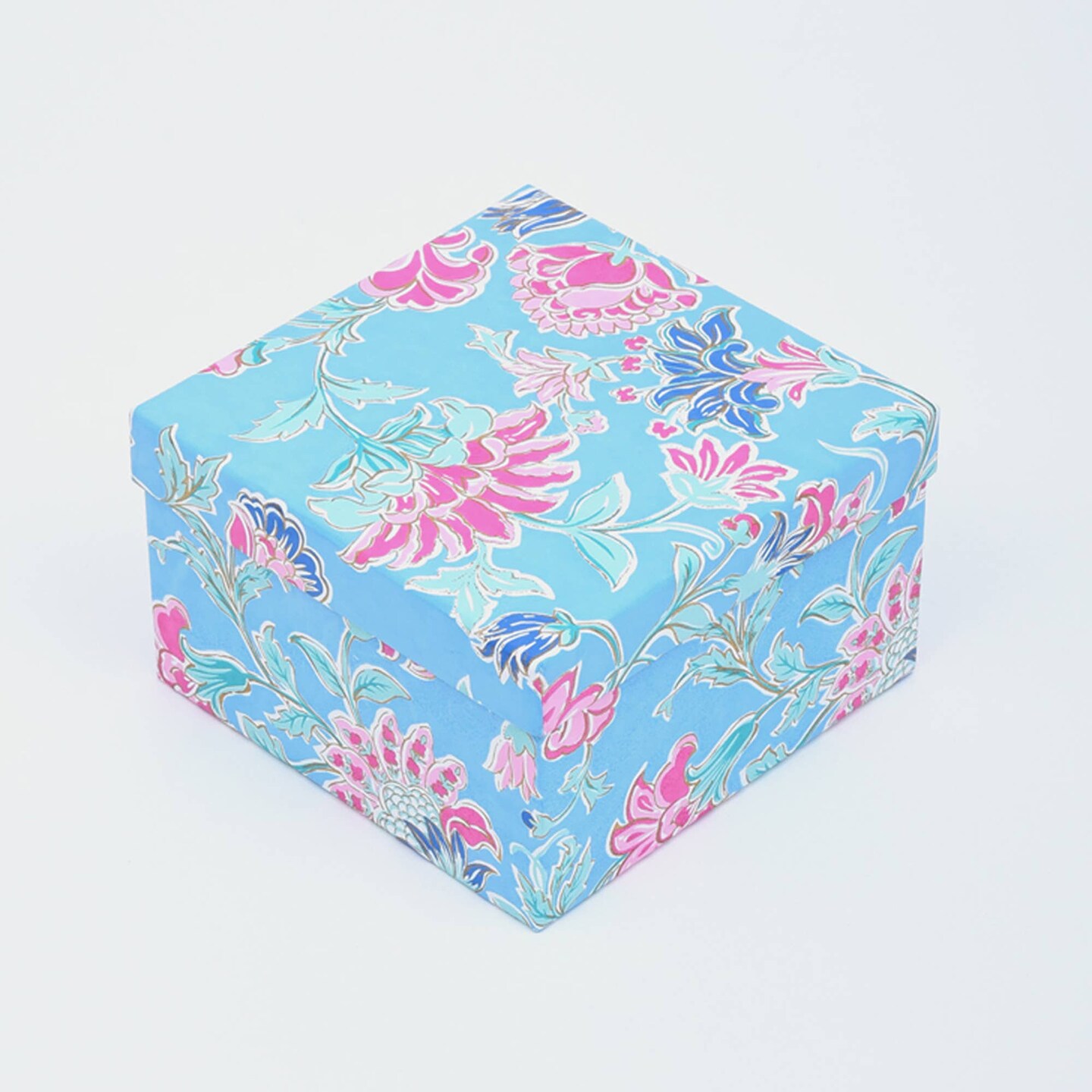 Vibrant Square Gift Box- Set of 3