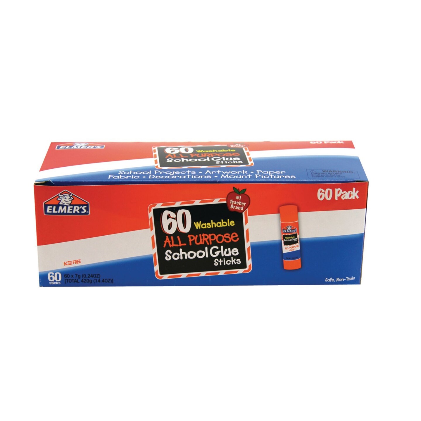 Elmer&#x27;s&#xAE; Clear School Glue Sticks (Pack of 60)