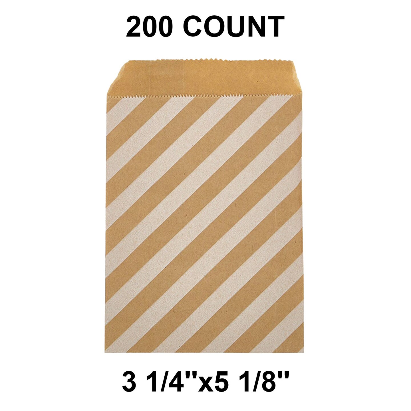 Petite White Paper Merchandise Bags 3 1/4&#x22; x 5 1/8&#x22;