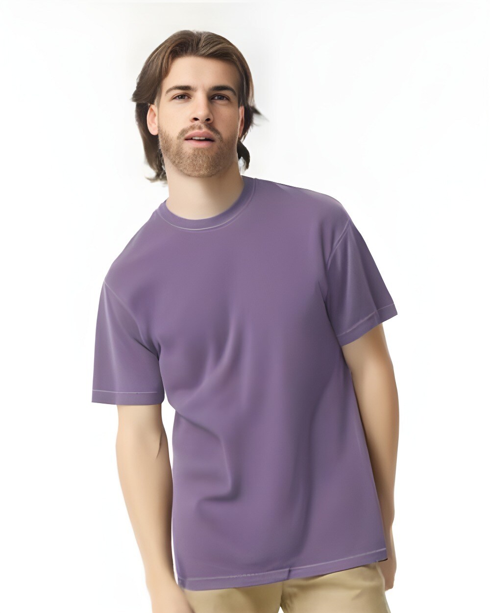 Comfort Colors&#xAE; Garment-Dyed Heavyweight Crew Neck Short Sleeve T-Shirt