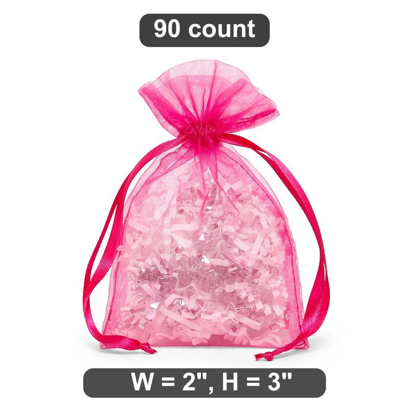 2&#x22; x 3&#x22; Organza Bag Small and Handy for Favors
