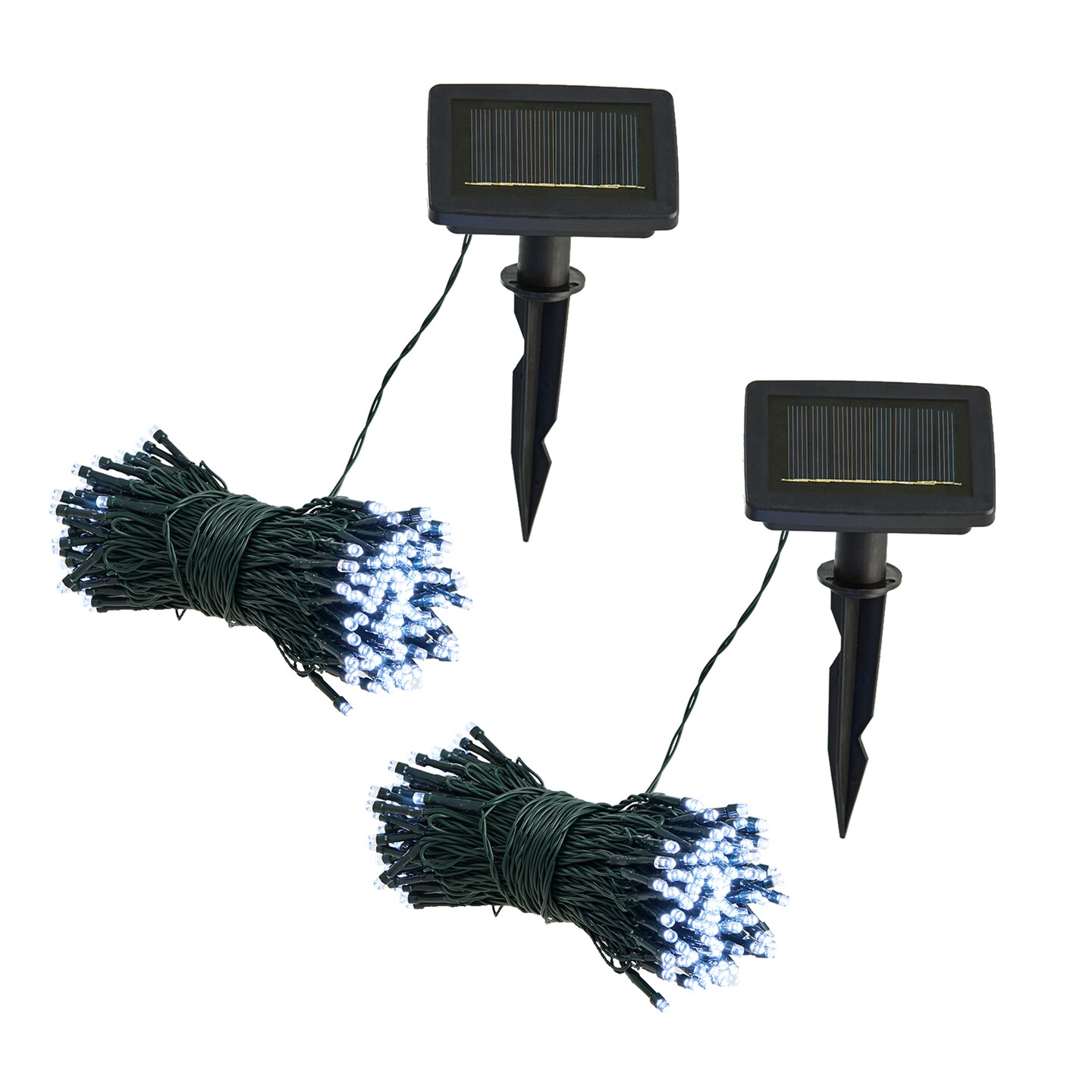 Set of 2 72 ft. Solar String Light with 200 LED Lights