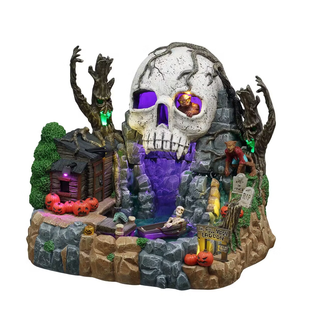 The Full Moon Lagoon - Lemax Spooky Town