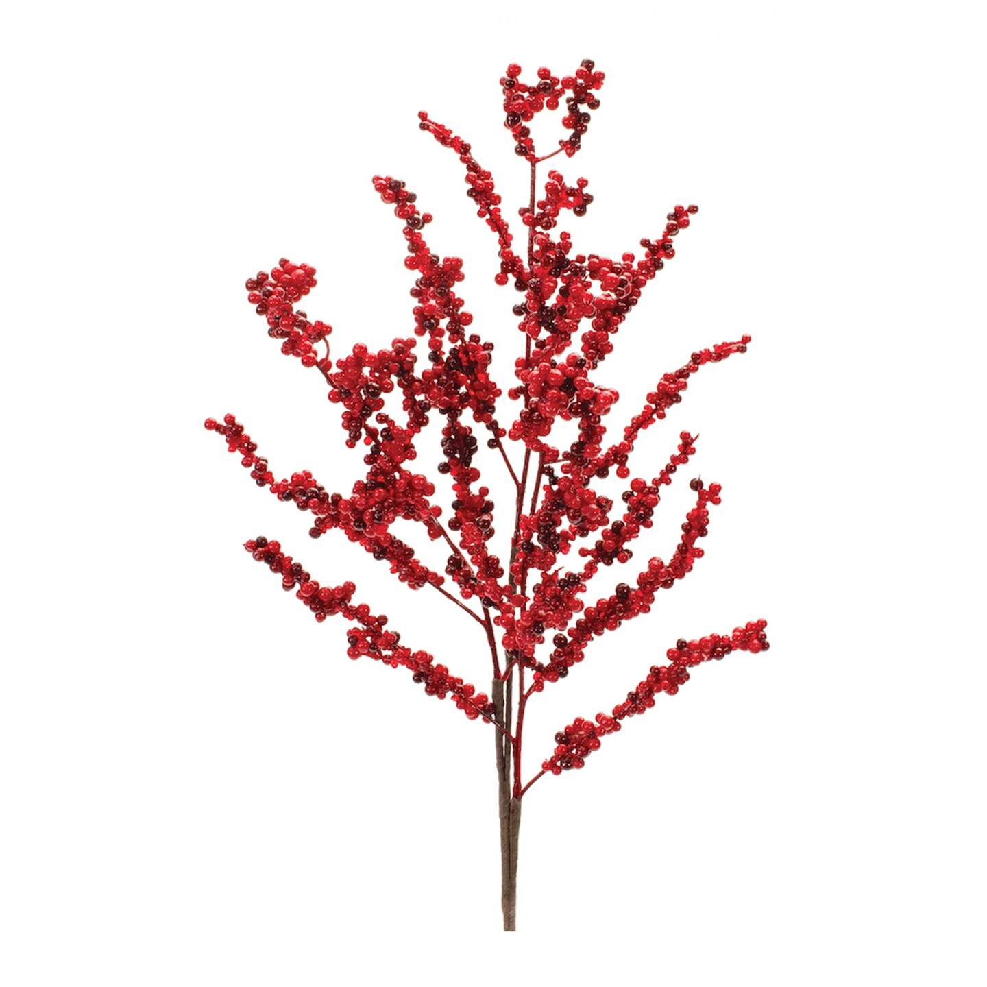 Melrose Artificial Berry Christmas Twig Spray - 28&#x22; - Set of 6