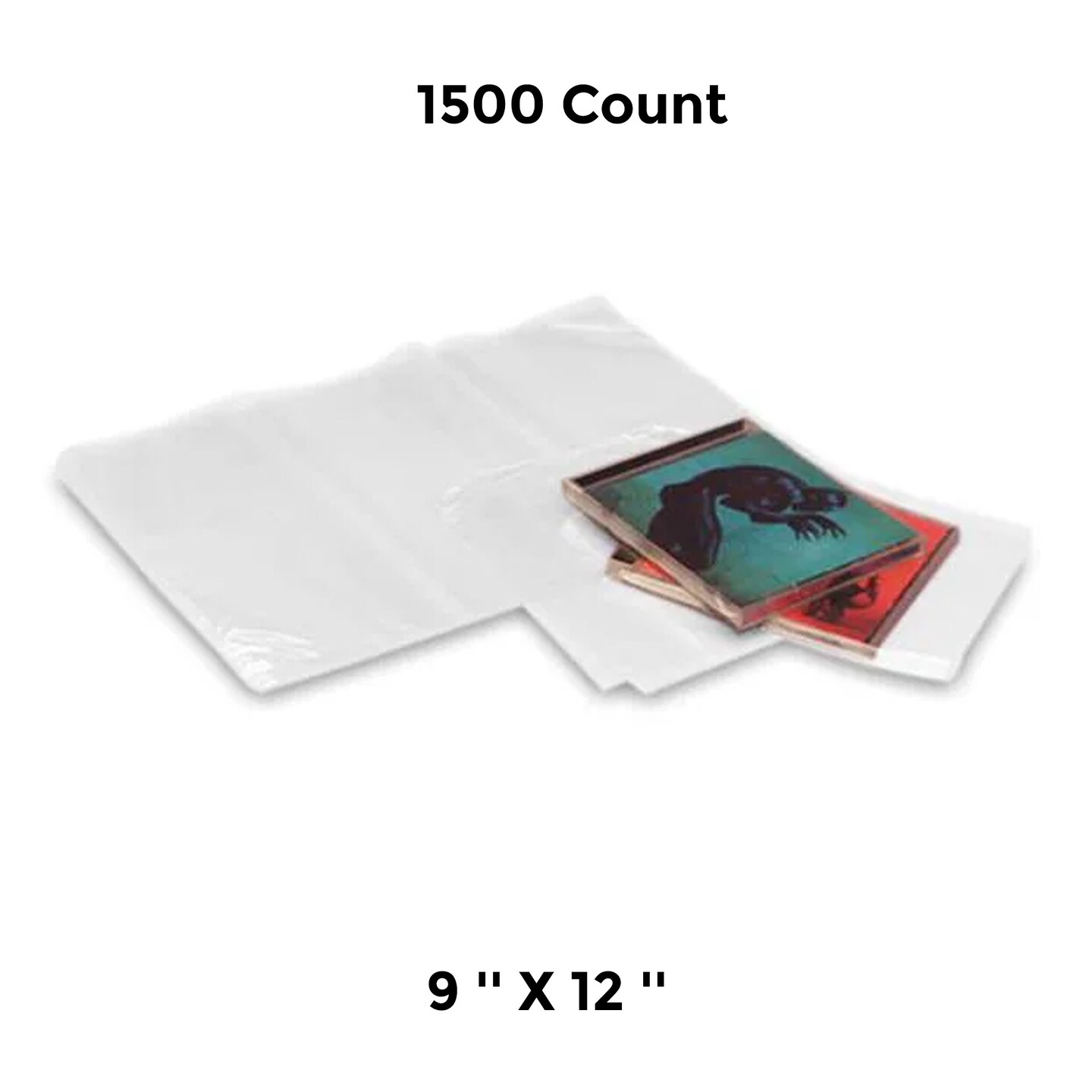 Flat Shrink Bags 9&#x27;&#x27; X 12&#x27;&#x27; Versatile Wrap