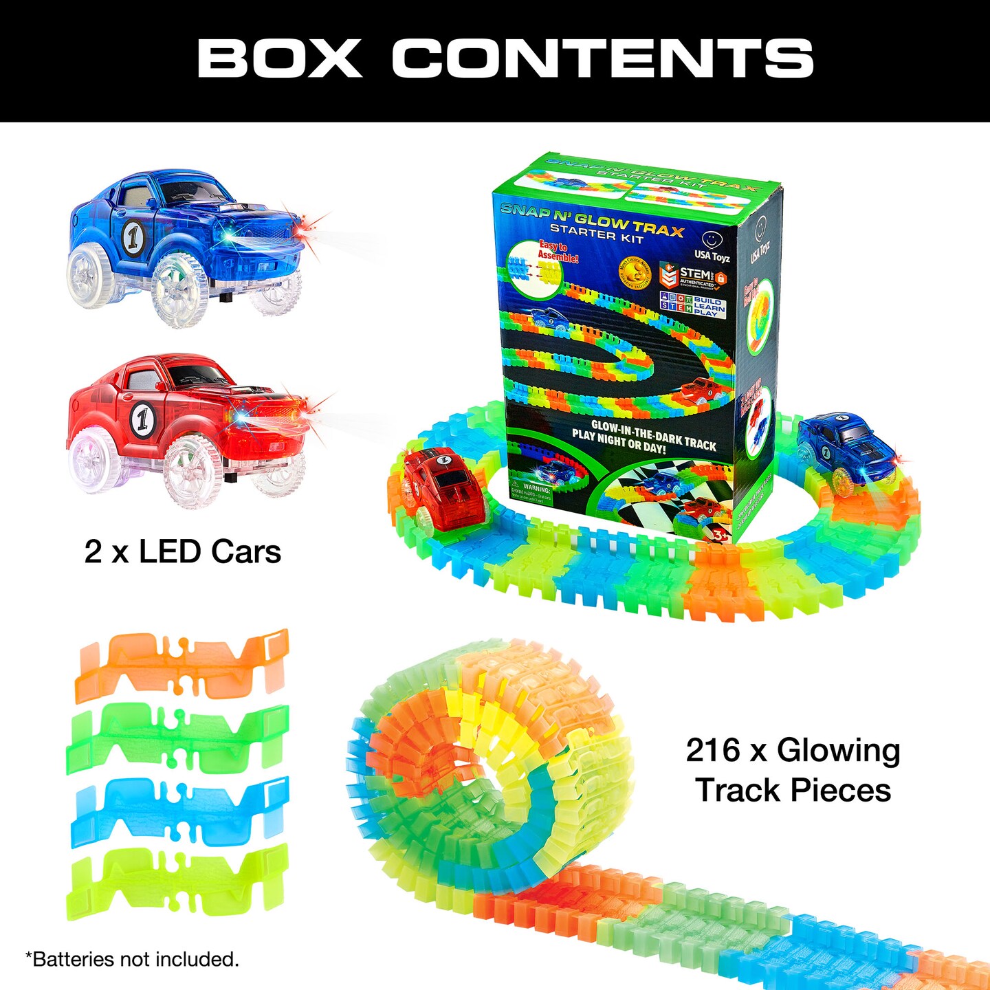Snap n&#x27; Glow Trax Starter Set