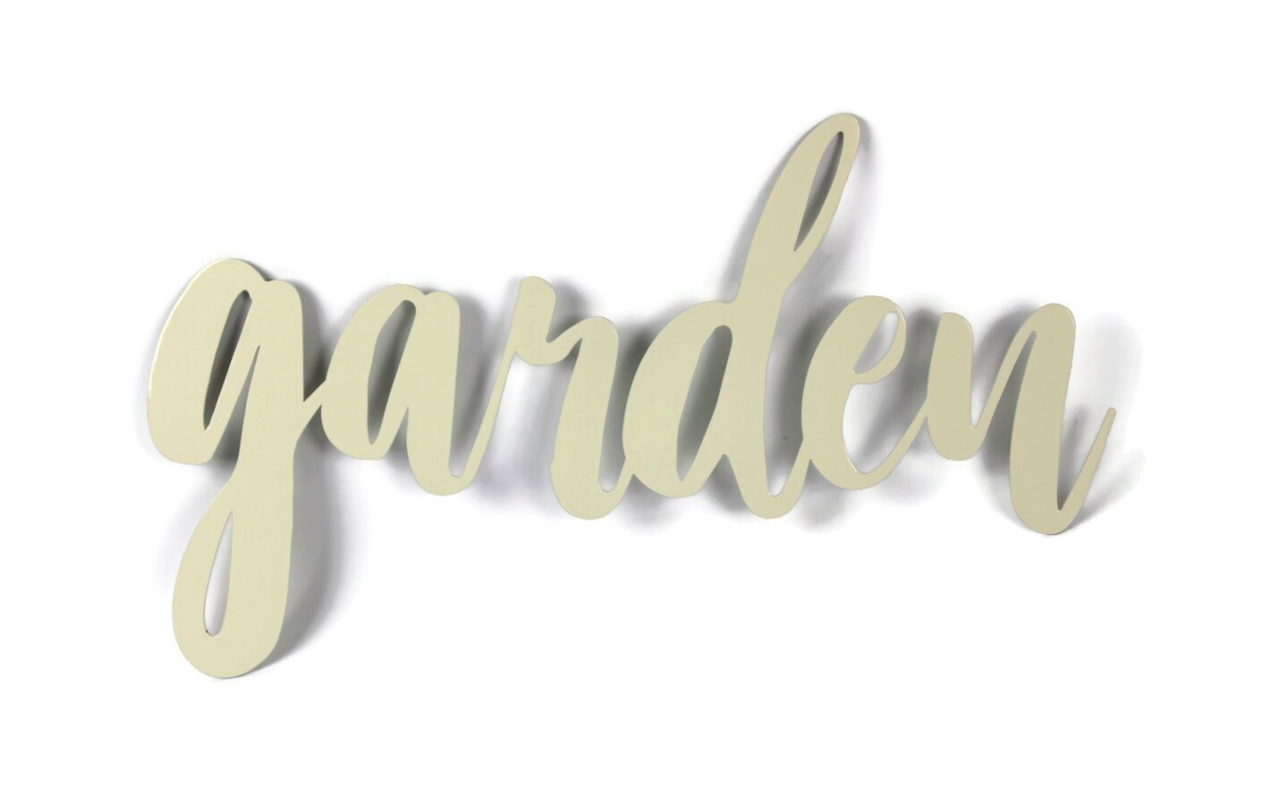 garden Metal Script Word Sign 13 to 17 Inches Wide | MakerPlace by Michaels