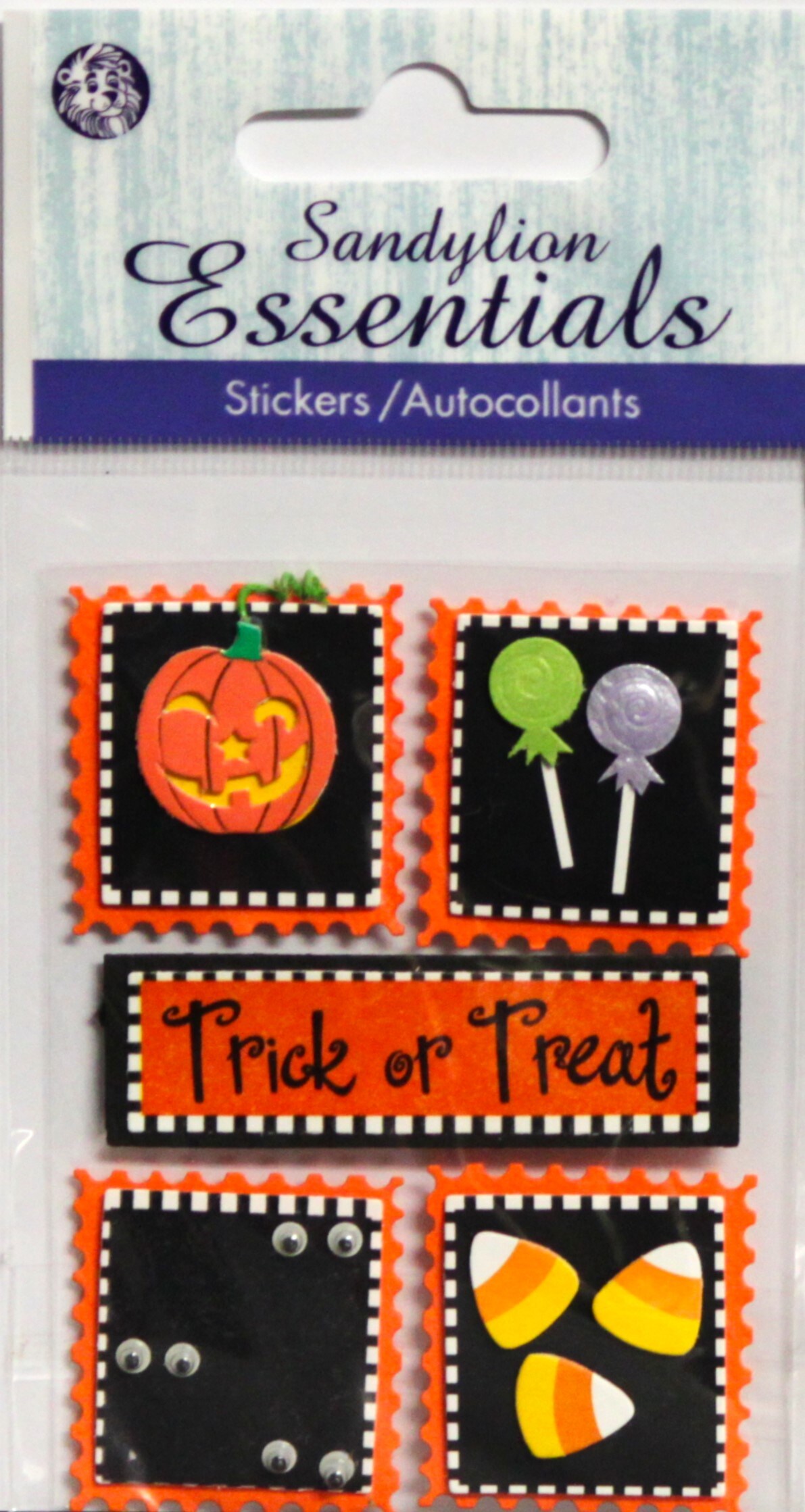 Sandylion Halloween Tags Dimensional Stickers