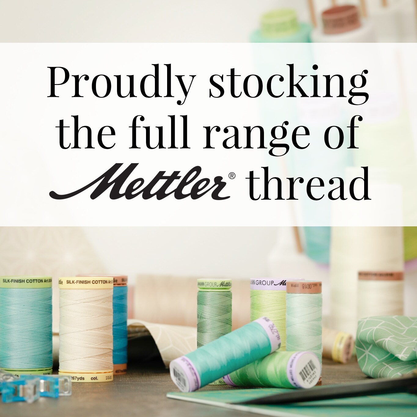 Caper Island (3406-6133) | Poly Sheen (200M / 220Y) | Mettler Thread