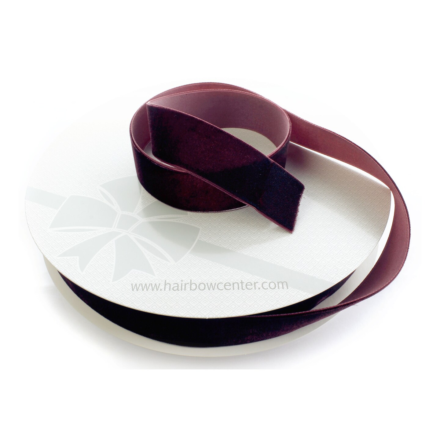 1&#x22; Velvet Ribbon (5yd &#x26; 25yd Spool Lengths)