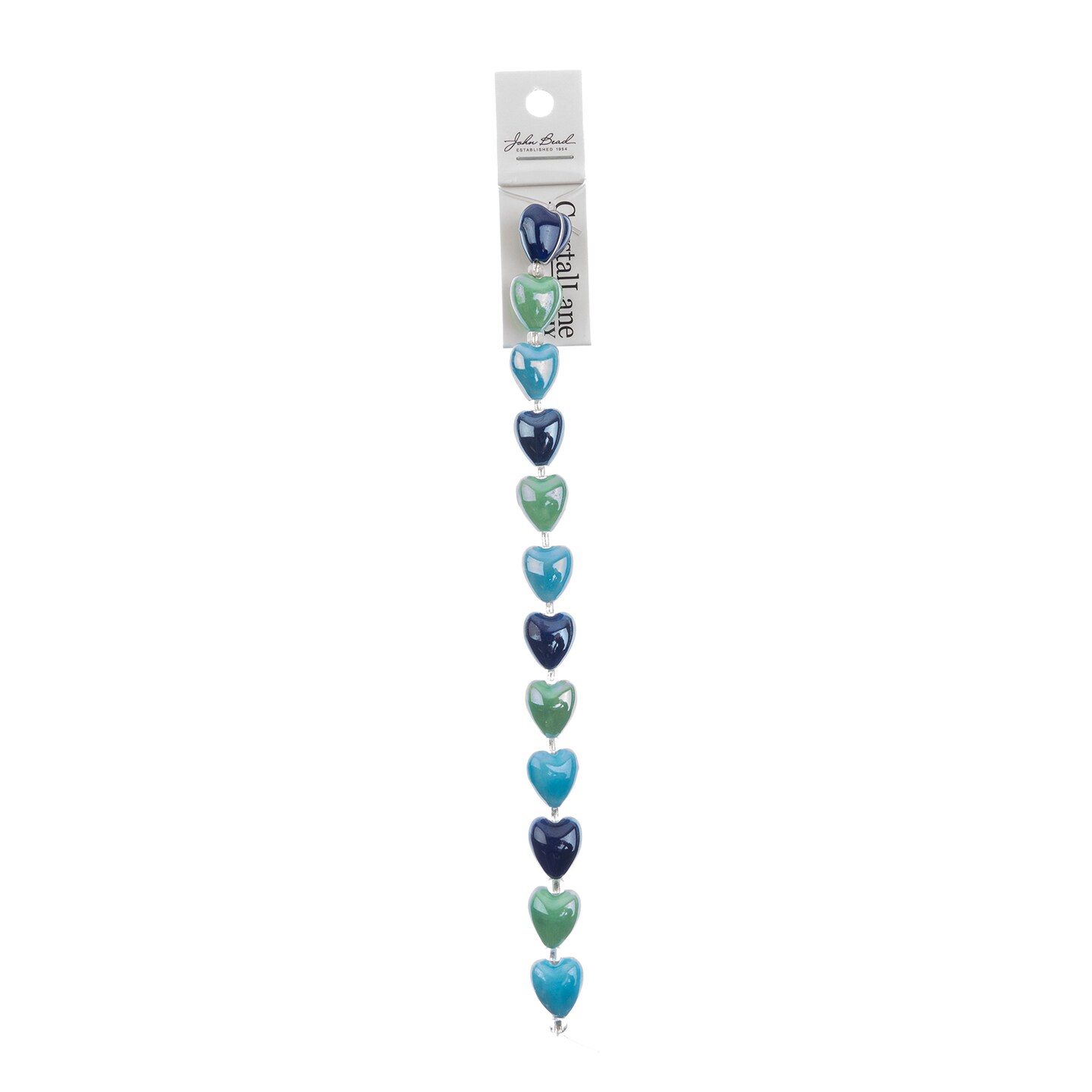 Crystal Lane DIY 7&#x22; Designer Glass Focal Bead Mix Strand