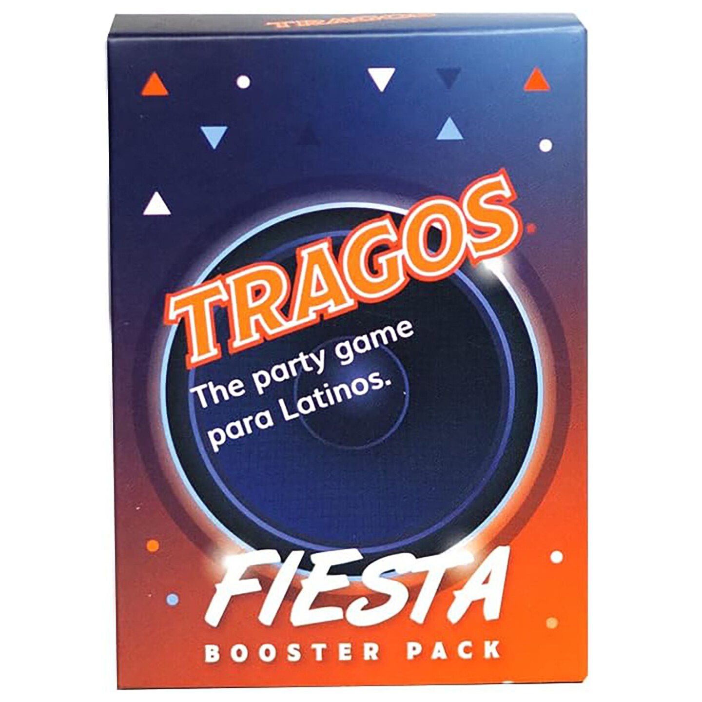 Tragos: Fiesta Booster Pack - The Party Game For Latinos, 55 New Party-Themed Drinking Cards, Relatable Hilarious Cultural Spanglish Adult Card Game